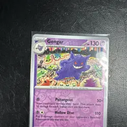 Gengar 094/165 Scarlet & Violet 151 Reverse Holo Rare Pokemon Card NM/Mint - Image 5