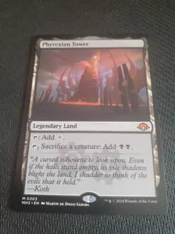 Phyrexian Tower [Modern Horizons 3] MTG #0303 NM Regular MH3 - Image 1