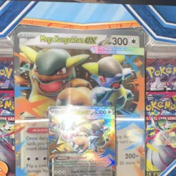 2025 Pokemon TCG Mega Kangaskhan EX Box Promo English Oversized 2 Cards - Image 5