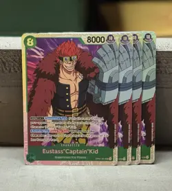 One Piece Card Game Eustass “Captain” Kid OP01-051 Super Rare English Edition - Image 1