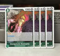 One Piece Card Game Donquixote Rosinante OP05-030 Rare English Edition - Image 1