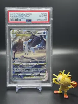 PSA 10 Glaceon VSTAR GG40/GG70 Pokemon SWSH: Crown Zenith: Galarian Gallery Holo - Image 1