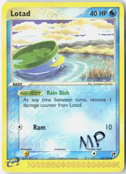 Lotad 66/100 Common Sandstorm Pokemon Moderately Played - Image 1