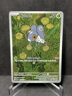 Nymble 096/094 Illustration Rare Phantasmal Flames Pokemon Holo Near Mint - Image 1