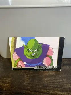 Dragon Ball Z Trading Card Piccolo Vintage Collectible - Image 1