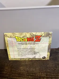 Dragon Ball Z Trading Card Piccolo Vintage Collectible - Image 2
