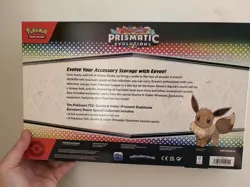 Pokemon Prismatic Evolutions Accessory Pouch Special Collection Box New Sealed - Image 3