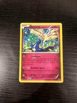 Pokemon TCG Xerneas 96/146 Cracked Ice Theme Deck XY Base Holo Promo 2014 Card - Image 1