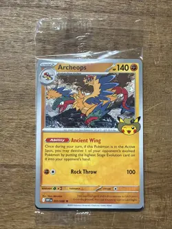 Pokemon Archeops Field Museum Exclusive Promotional Card - new, sealed - Image 1