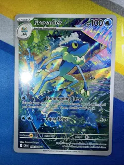 Pokemon Illustration Rare Frogadier 89/86 Chaos Rising NM - Image 1