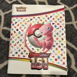 Pokemon SV 151 Base Master Set w/ Binder! - Image 1