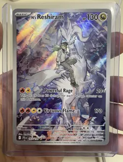 Pokemon TCG N's Reshiram 167/159 Sv09: Journey Together NM Condition - Image 1