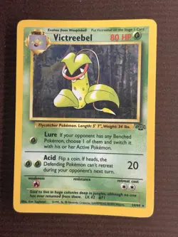 Victreebel 14/64 Jungle Holo WOTC Pokemon MP - Image 1