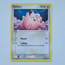 Clefairy 53/115 Common EX Unseen Forces Pokemon Card 2005 NM - Image 1