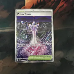 Pokemon TCG Chaos Rising 111/86 Prism Tower Ultra Rare - Image 1