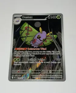 Dustox 220/217 Illustration Rare Ascended Heroes Pokemon Card TCG Holo Near Mint - Image 1