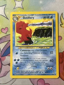 Octillery 34/64 Uncommon Pokemon Neo Revelation Unlimited WOTC MP 2001 - Image 1