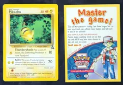 Pikachu #27 - PROMO - WOTC BLACK STAR - Pokemon - NM - Image 1