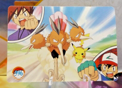 POKEMON POCKET MONSTERS VENDING PRISM STICKER 388 RAICHU CUBONE - Image 2
