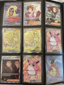 Pokemon 151 Partial Set/Lot (Reverse, ex, Full Art, IR, SIR's) With Binder - Image 2