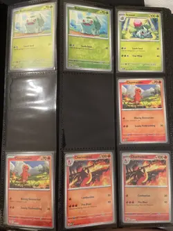 Pokemon 151 Partial Set/Lot (Reverse, ex, Full Art, IR, SIR's) With Binder - Image 3