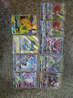Pokemon TCG Mixed Japanese/English GX 9 Card Lot. All NM. 5 English 4 Japanese - Image 2