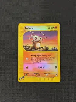 Cubone 72/147 Reverse Holo Pokemon Aquapolis 2002 Wotc Vintage NM- VERY CLEAN - Image 1