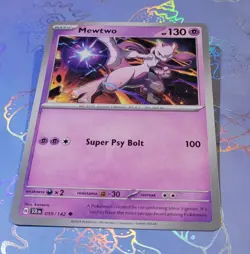 Mewtwo 059/142 Stellar Crown Pokemon Card NM - Image 3