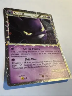 2010 Pokemon Unleashed Crobat Prime 84/95 Ultra Rare NM/LP - Image 2