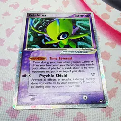 Celebi ex 017/017 POP Series 2 Holo Ultra Rare EN 80HP Pokemon TCG - Image 1
