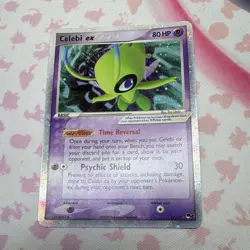 Celebi ex 017/017 POP Series 2 Holo Ultra Rare EN 80HP Pokemon TCG - Image 3