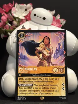 Disney Lorcana - Pocahontas, Peacekeeper - Winterspell - Legendary - NM - Image 1