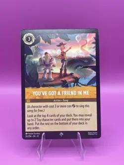 Disney Lorcana You’ve Got a Friend In Me 30/204 Wilds Unknown Super Rare Reg - Image 1