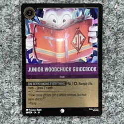 Disney Lorcana WitW Junior Woodchuck Guidebook 66/204 Foil NM - Image 2