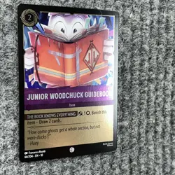 Disney Lorcana WitW Junior Woodchuck Guidebook 66/204 Foil NM - Image 3