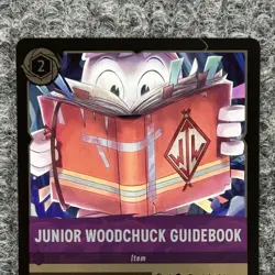 Disney Lorcana WitW Junior Woodchuck Guidebook 66/204 Foil NM - Image 5
