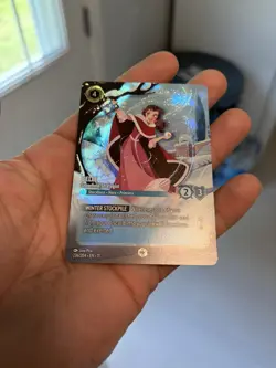Disney Lorcana - Winterspell - Belle - Snowfield Strategist - ENCHANTED 236/204 - Image 1