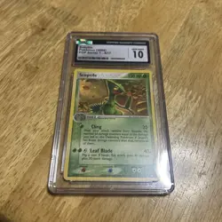 Sceptile - Cgc 10 - POP Series 1 4/17 Rare Vintage Graded Pokemon Card Non Holo - Image 2