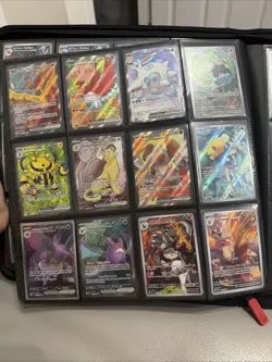 Pokemon TCG Destined Rivals Incomplete Master Set with Binder and Cards - Image 2