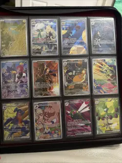 Pokemon TCG Destined Rivals Incomplete Master Set with Binder and Cards - Image 3