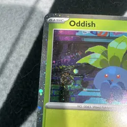 SWIRL Oddish Cosmos Holo 001/094 Miscellaneous Cards & Product Pokemon NM - Image 1