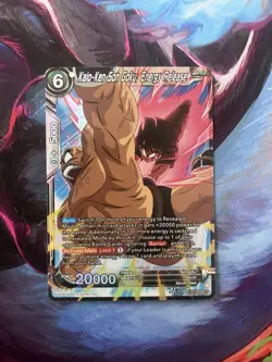BT30‑111 Kaio‑Ken Son Goku, Energy Release – SR – Dragon Ball Super Card Game NM - Image 1