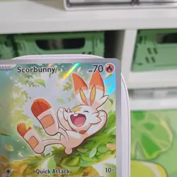 Scorbunny 225/217 Illustration Rare ME: Ascended Heroes Pokemon NM Ready to Ship - Image 3