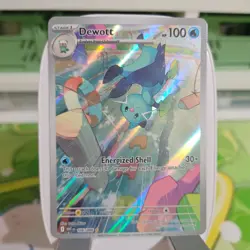 Dewott - 106/086 - Illustration Rare - White Flare - Pokemon Card - NM/M - Image 1