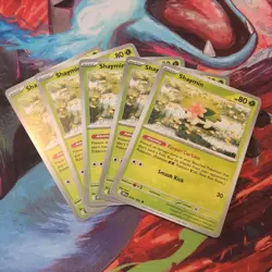 5 x Shaymin - 010/182 - Destined Rivals - Playset - Pokemon TCG [NM] - Image 1