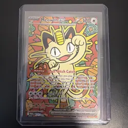 Pokemon Meowth ex 121/088 Full Art NM/MINT 💎 - Image 1