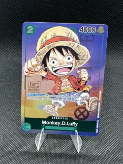 Monkey.D.Luffy (037) 1st Anniversary Tournament P-037 Promotion One Piece - Image 1