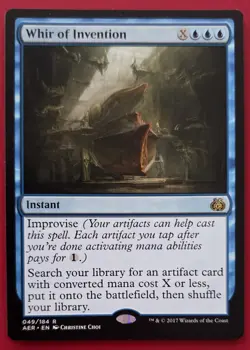 MTG Whir of Invention 49/184 Aether Revolt Normal LP - Image 1