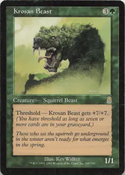 Krosan Beast R Odyssey 248 - LP MTG - Image 1