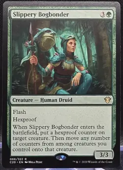 Slippery Bogbonder #66 Commander 2020 Regular Rare - Image 1